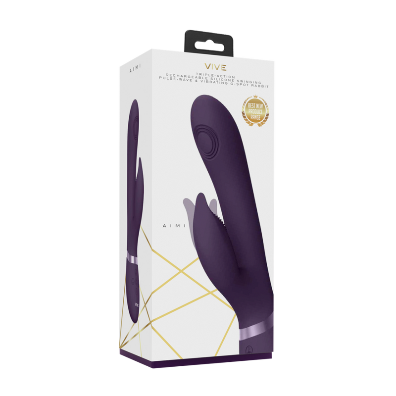 Aimi - Pulse Wave  Vibrant G-Spot Rabbit - Violet