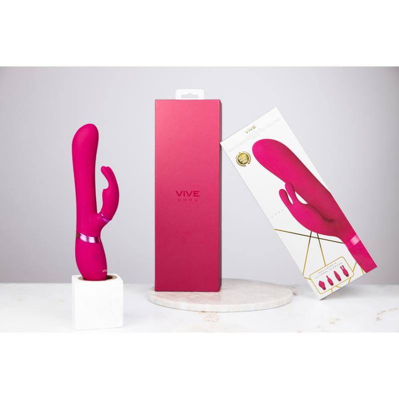 Chou - Stimulateur G-Spot et Clitoridien - Rose