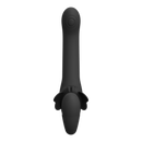 Satu - Harnais sans bretelles à vagues de pulsation et vibrant - Noir