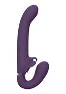 Satu - Harnais sans bretelles à onde pulsée et vibrant - Violet
