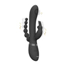 Rini - Vague de Pulsation  Vibrant Double Pénétration Lapin - Noir