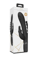 Rini - Vague de Pulsation  Vibrant Double Pénétration Lapin - Noir