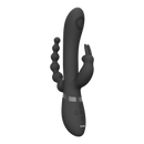 Rini - Vague de Pulsation  Vibrant Double Pénétration Lapin - Noir
