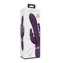 Rini - Vague Pulsée  Vibrant Double Pénétration Rabbit - Violet