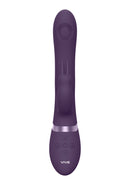 Rini - Vague Pulsée  Vibrant Double Pénétration Rabbit - Violet