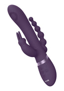 Rini - Vague Pulsée  Vibrant Double Pénétration Rabbit - Violet