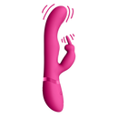 Mai - Double Onde Pulsée  Vibrant C-spot  G-Spot Rabbit - Rose