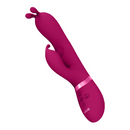 Gada - Vibrateur Bunny Ear G-Spot Rabbit avec tige à onde pulsée
