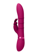 Sora - Anneaux Stimulants Haut  Bas, Vibrant G-Spot Rabbit - Rose