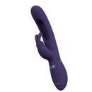 Mika - Triple Moteur - Rabbit Vibrant avec Stimulateur Innovant de Point G à Battement - Violet