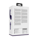 Riko - Triple Motor Thumper avec Advanced Finger Motion  Pulse Wave Stimulator - Violet