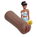 Pinup Dolls - Beauty Queen Lulu Liplust - Masturbateur Petit en TPE - 127g - Marron
