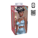 Pinup Dolls - Beauty Queen Lulu Liplust - Masturbateur Petit en TPE - 127g - Marron