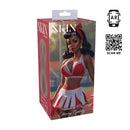 Pinup Dolls - Cheerleader Cutie Cherry Splitz - Masturbateur Large en TPE - 321g - Marron
