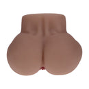 Bodyforms - Kaya Bloom - Masturbateur vibrant à double entrée - 2,4 kg / 5,4 lbs - Marron
