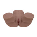 Bodyforms - Clara Vossin - Masturbateur vibrant à double entrée - 6,3 kg / 14,1 lbs - Marron