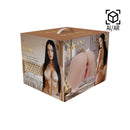 Bodyforms - Ivy Lane - Masturbateur vibrant à double entrée - 3,5 kg / 7,7 lbs - Chair