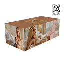 Bodyforms - Lyla Rose - Masturbateur vibrant à double entrée posable - 21 kg / 46,3 lbs - Chair