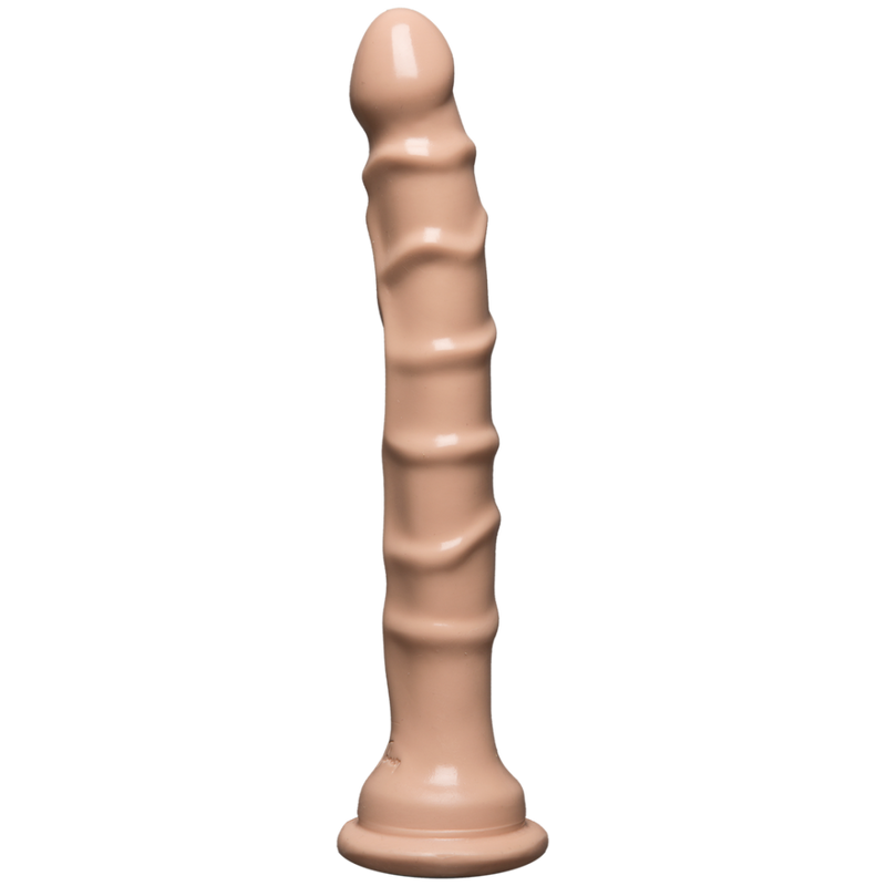 Slimline Dong with Suction Cup - 8 / 20 cm - Vanilla