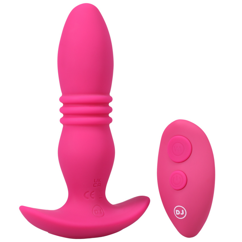 Rise - Silicone Anal Plug with Remote Control