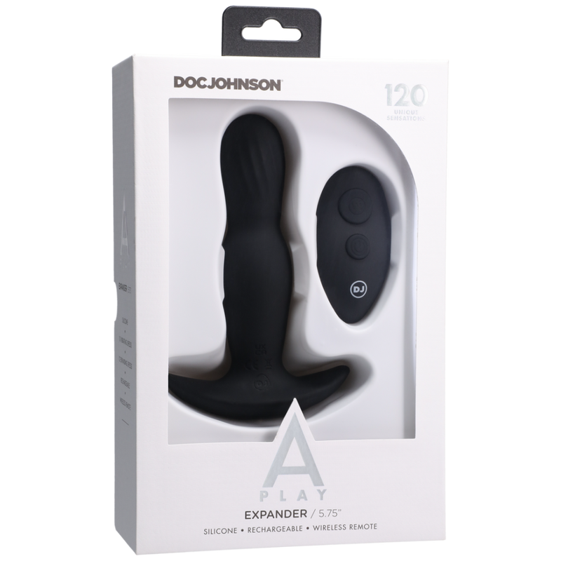 Expander - Silicone Anal Plug with Remote Control