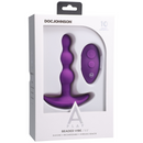 Beaded Vibe - Silicone Anal Plug avec Télécommande