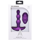 Beaded Vibe - Silicone Anal Plug avec Télécommande
