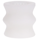 Aide Tête Silicone - Manchon Masturbateur - Givre