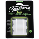 Glow Helping Head Silicone - Manchon Masturbateur - Gelée / Vert Lumineux