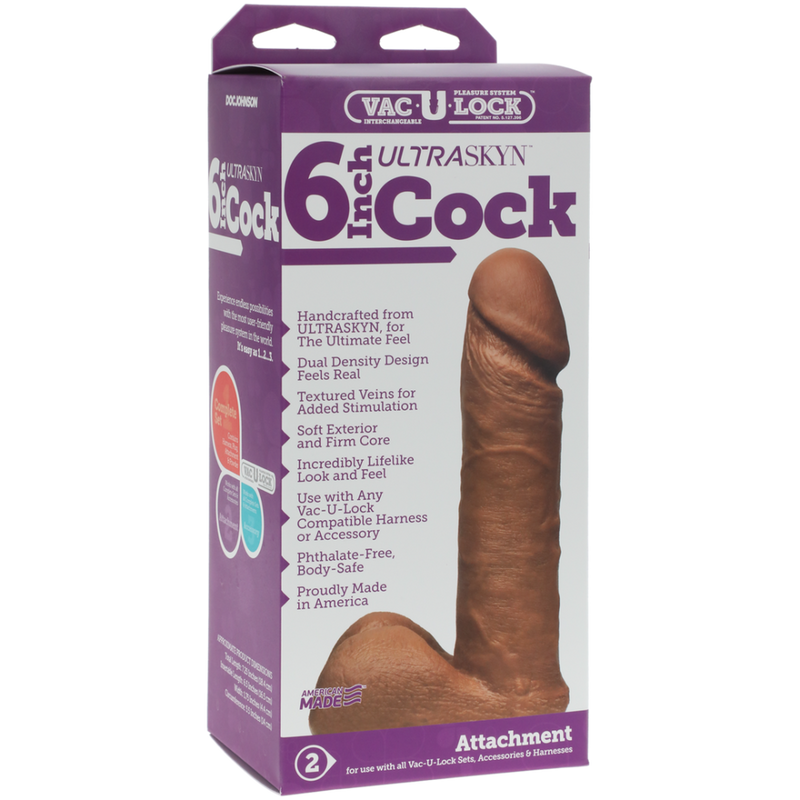 UR3 Cock - 6 / 16 cm - Brown