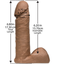 UR3 Cock - 6 / 16 cm - Marron