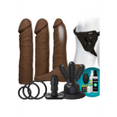 Ensemble de jouets ULTRASKYN à double densité vibrant + télécommande