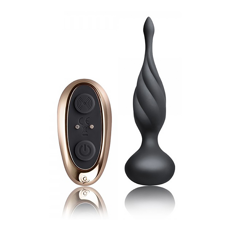 Petite Sensations Discover - Vibrating Butt Plug with Long Tip and Structure