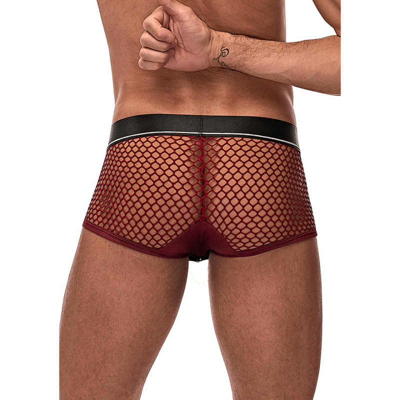 Mini Cock Ring Short - L - Burgundy