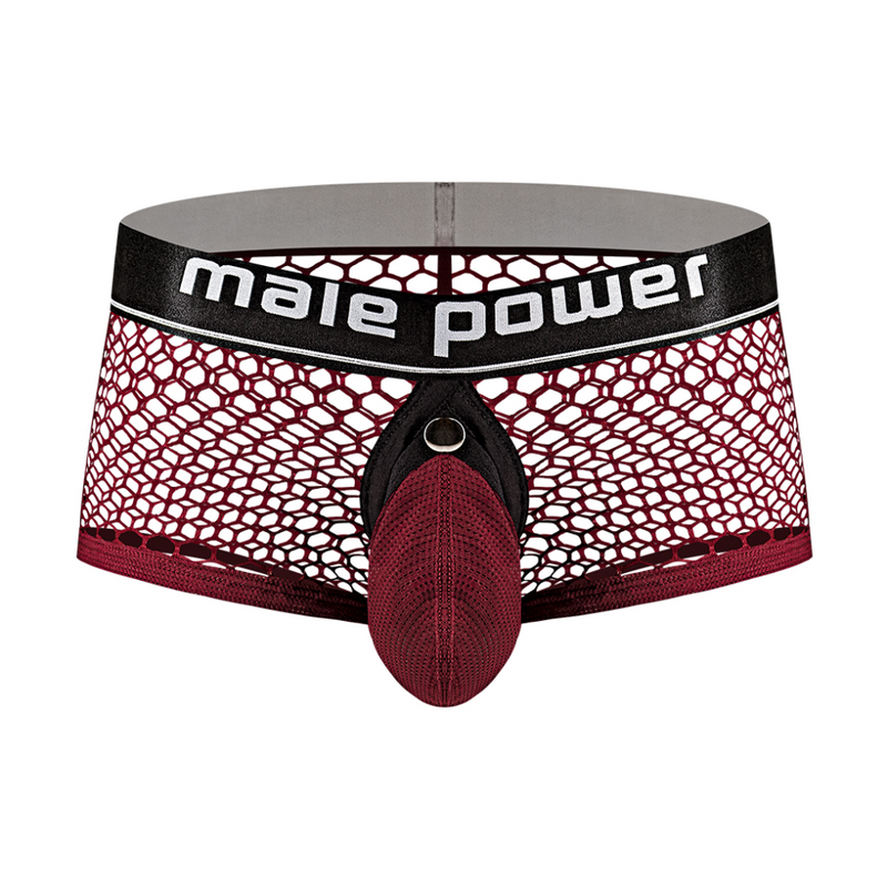 Mini Cock Ring Short - L - Burgundy