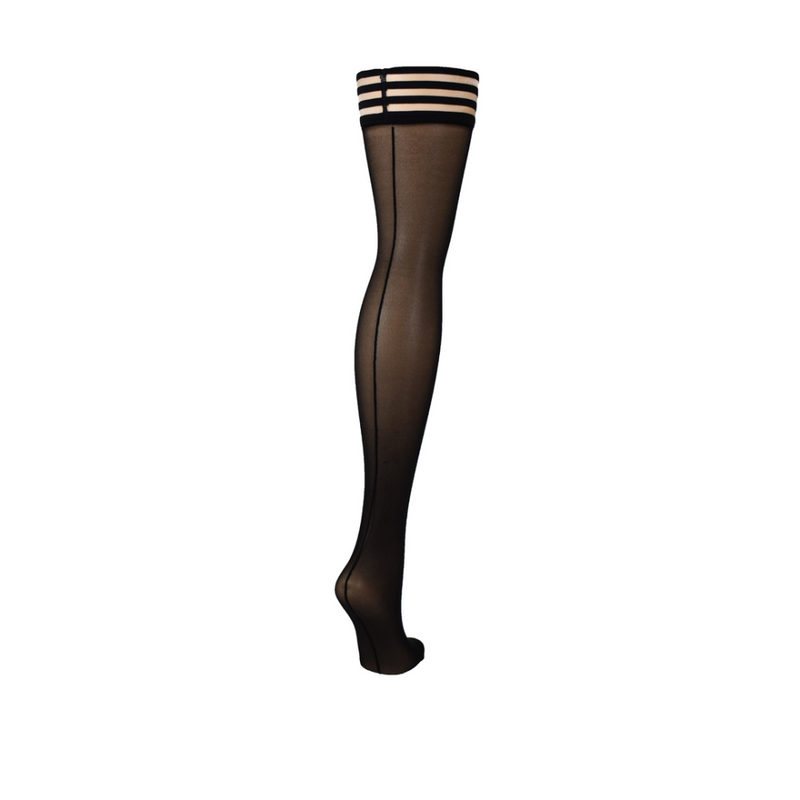 Lois - Thigh High - C - Black