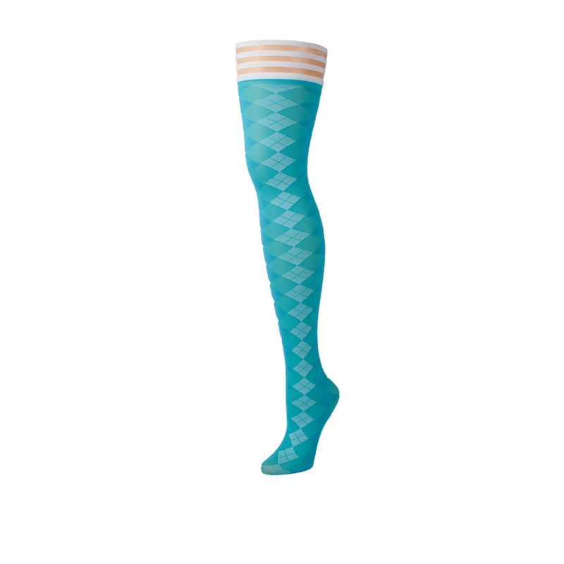 Par 4 - Thigh High - D - Blue