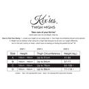 Keila - Haut de cuisse - D - Noir