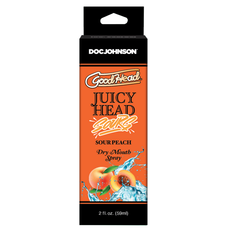 Juicy Head - Dry Mouth Spray - Sour Peach - 2 fl oz / 60 ml