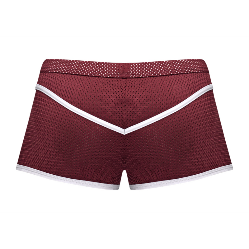 Mini Short - L - Burgundy