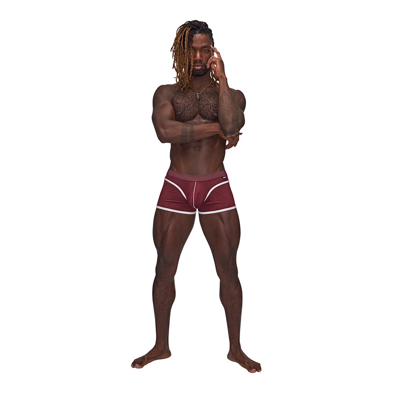 Mini Short - M - Burgundy