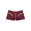 Mini Short - S - Burgundy