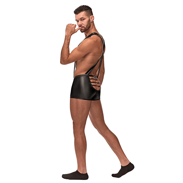 Back Singlet - S/M - Black