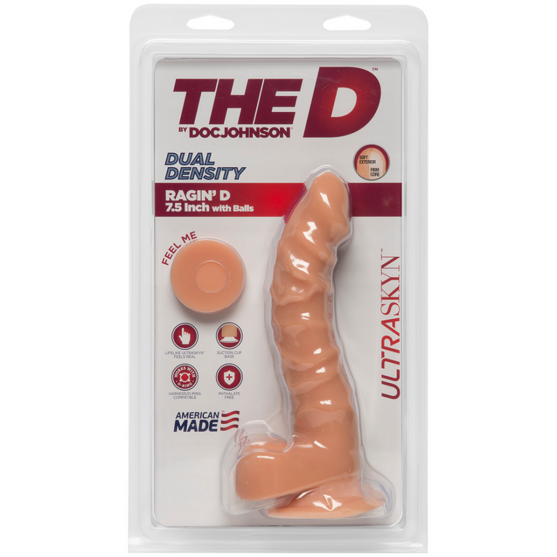 Ragin' D - Realistic ULTRASKYN Dildo - 7 / 19 cm