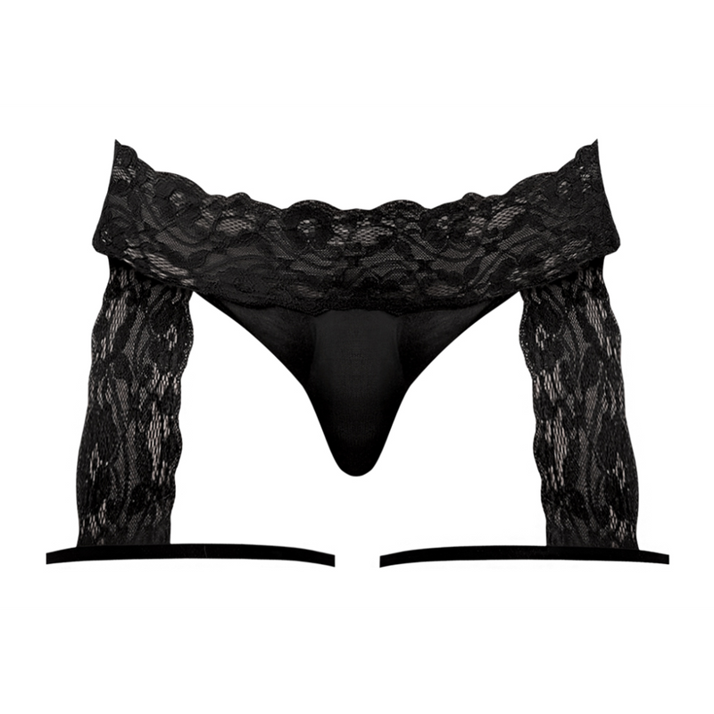 G-String Garter Short - L/XL - Black