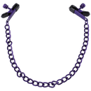 Chained Up - Pinces à tétons - Violet