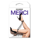 Restrain - Menottes en chanvre de 6 mm pour poignet ou cheville - Noir