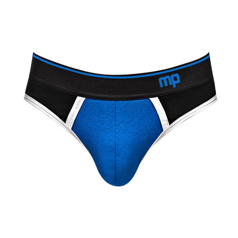 Panel Jock - S/M - Black/Blue