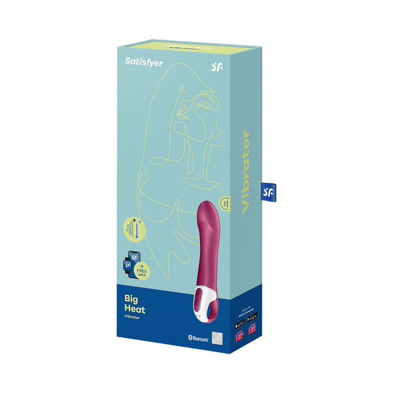 Big Heat - Warming G-Spot Vibrator - Berry