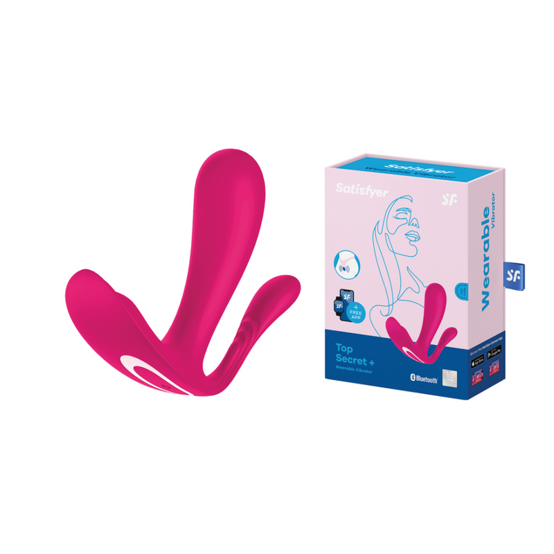 Top Secret Plus - Portable Panties Vibrator - Pink